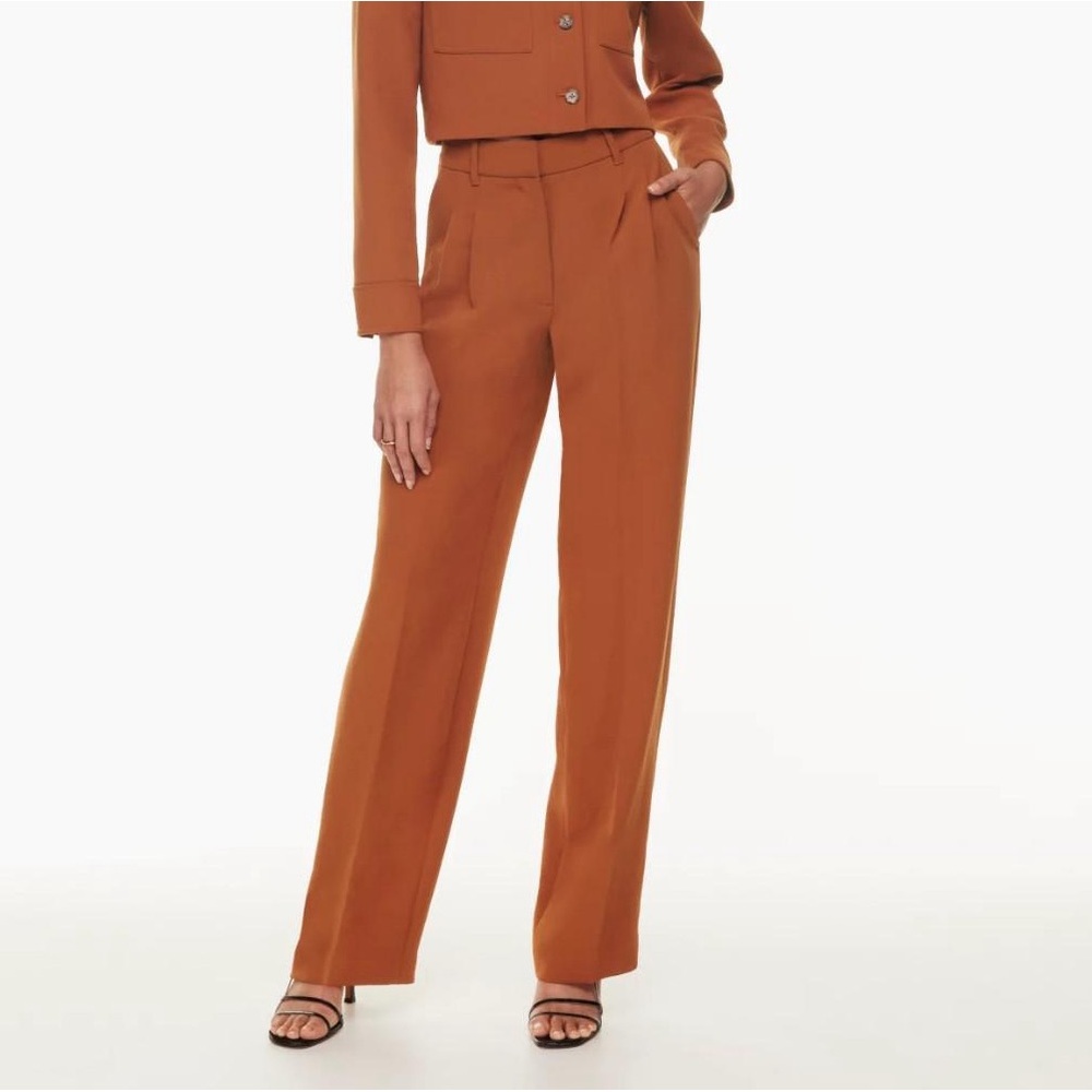 Wilfred NWT Author Pants Size 4 in Anise Brown - No flaws - Gorgeous